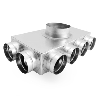 Присоединительная коробка Alnor FLX-PRO-75-2-4-2 Присоединительная коробка Alnor FLX-PRO-75-2-4-2