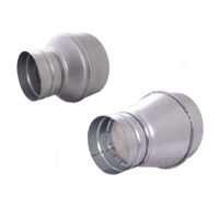 Короткие переходники Alnor FLX-RPC-125-75 Короткие переходники Alnor FLX-RPC-125-75