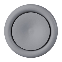 Диффузор приточный ASN 150 STAL, серый