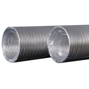 Воздуховод гибкий алюминиевый гофрированный ЭРА 16ВА (160 мм/3 м)