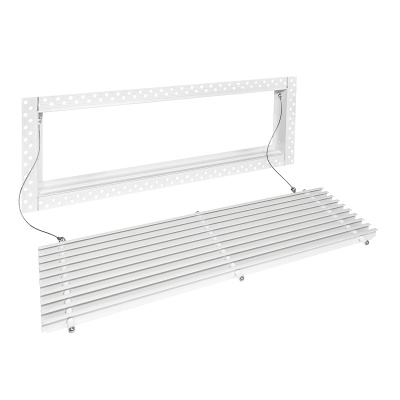 Вентиляционная решетка Brofer FUTURE 15 белая (600x150 мм)