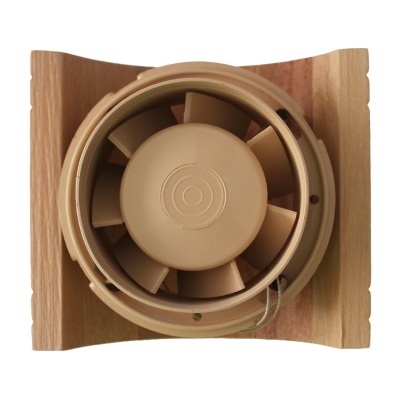 Высокотемпературный накладной вентилятор для саун ММ 120-S Бочка (дерево)