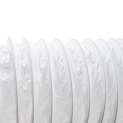 Воздуховод круглый гибкий ПВХ AFS VINYLAFS WHITE (160 мм/10 м)