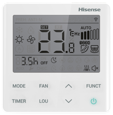 Полупромышленная сплит-система Hisense ADT-12UX4RBL8/AUW-12U4RS8