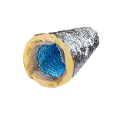 Воздуховод круглый гибкий антибактериальный AFS SONOAFS ALU Hygiene (152 мм/10 м)