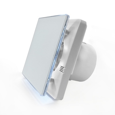 Накладной вентилятор Seicoi SNAD04-01A Matt white glass