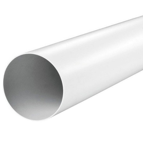 Воздуховод круглый пластиковый ЭРА 10ВП1 (100 мм/1 м)