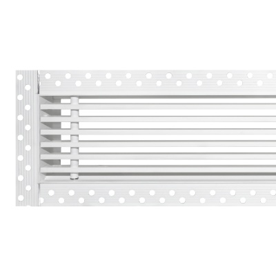 Вентиляционная решетка Brofer FUTURE 10 белая (600x125 мм)