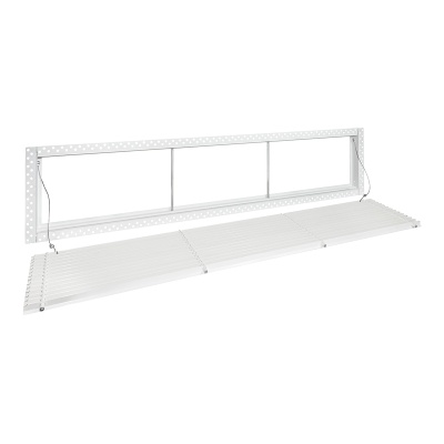 Вентиляционная решетка Brofer FUTURE 15 белая (1000x150 мм)