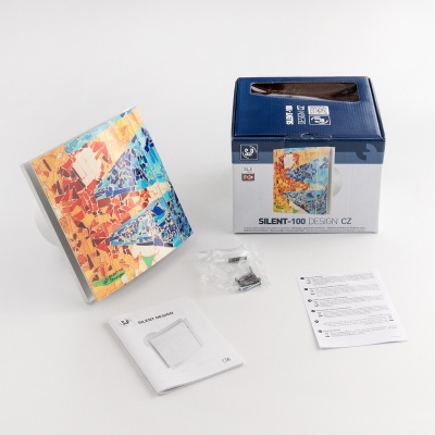 Накладной вентилятор Soler Palau SILENT-100 CZ DESIGN BARCELONA