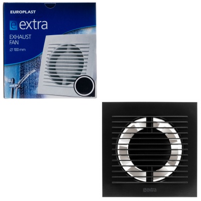Вытяжной вентилятор Europlast EE100A черный