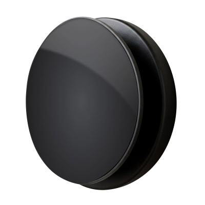 Накладной вентилятор Seicoi Ratio Design 100 Matt black glass