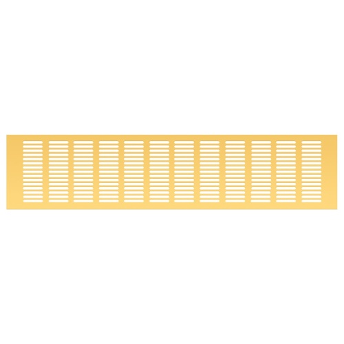 Вентиляционная решетка Благовест золото (500x120 мм)