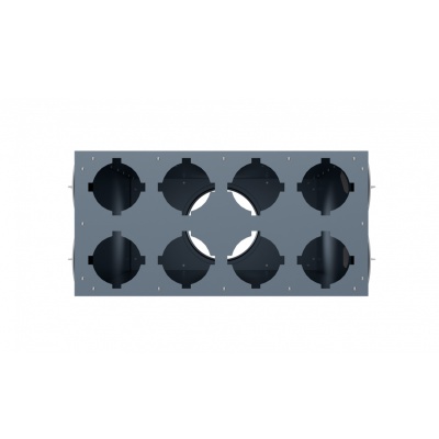 Вентиляционный коллектор Flexag CMP-FLD 160/75x8, D160, на 8 выxодов FLD