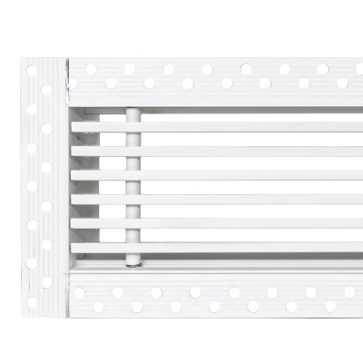 Вентиляционная решетка Brofer FUTURE 15 белая (600x125 мм)