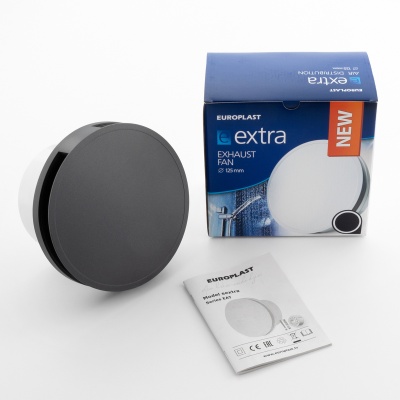 Вытяжной вентилятор Europlast EAT125A черный